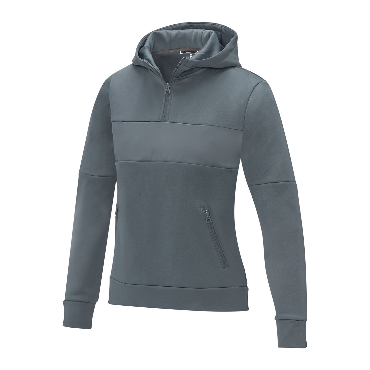 Sayan damanorak med huva och halv dragkedja