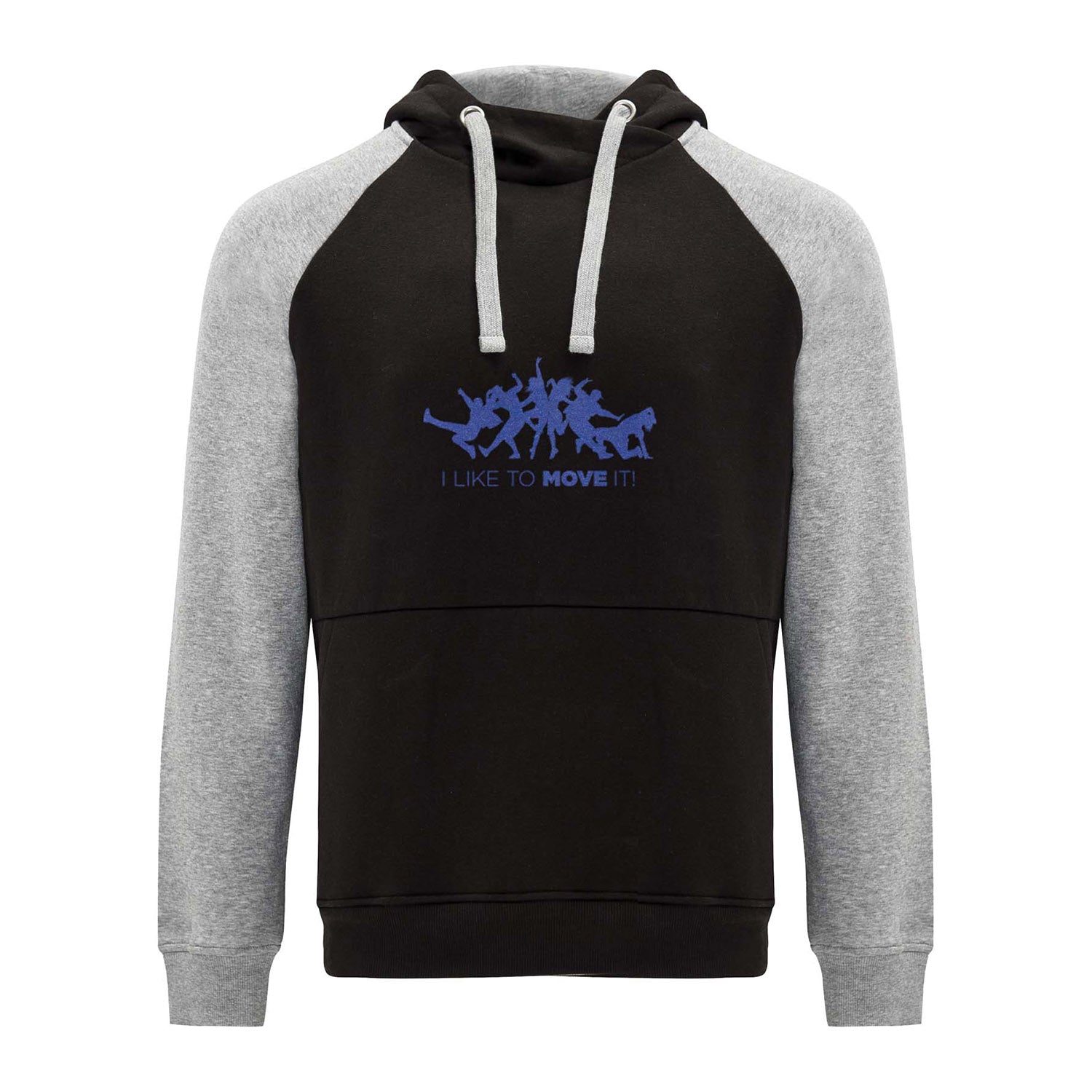 Badet tvåfärgad huvtröja för barn