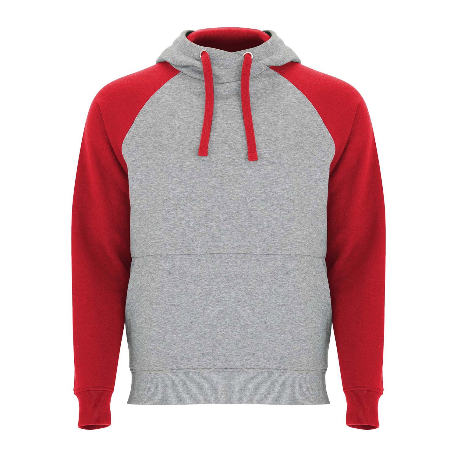 Badet tvåfärgad unisexhuvtröja