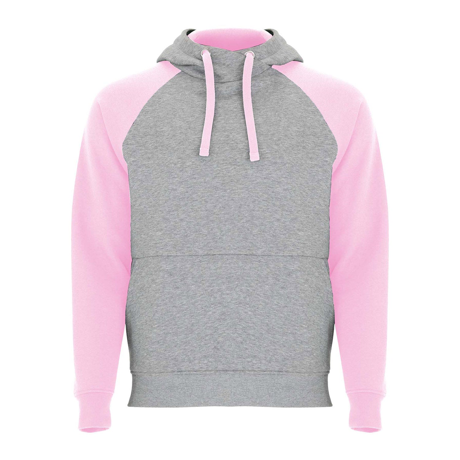 Badet tvåfärgad unisexhuvtröja