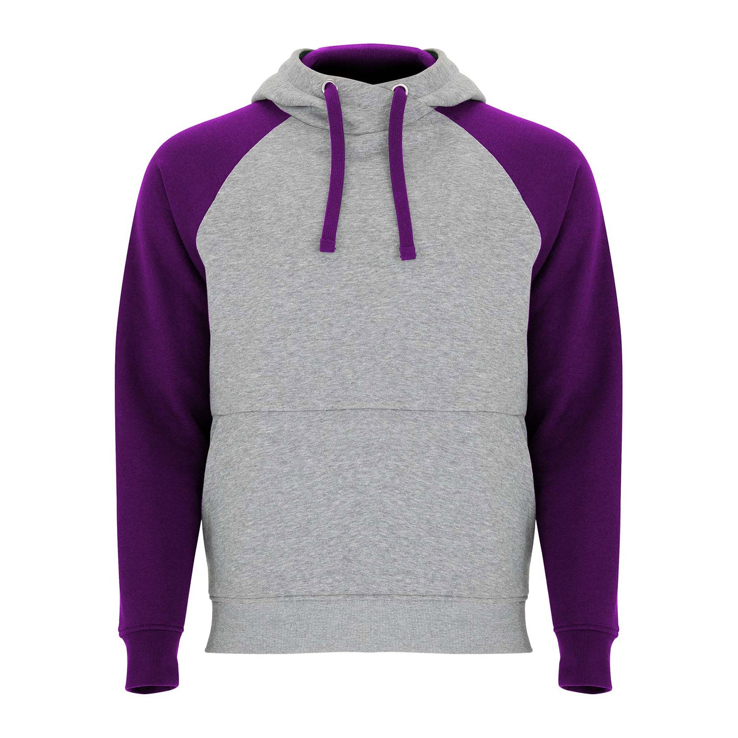 Badet tvåfärgad unisexhuvtröja