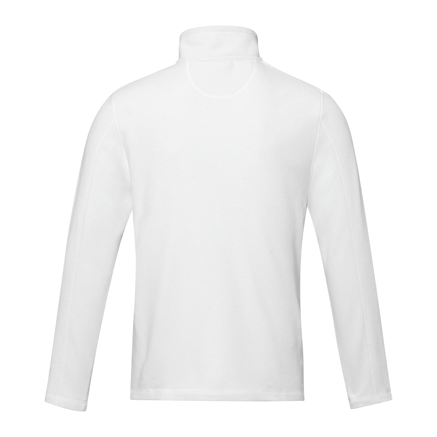 Amber herrjacka av återvunnen GRS-fleece med hel dragkedja