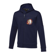 Nubia stickad herrjacka med hel dragkedja