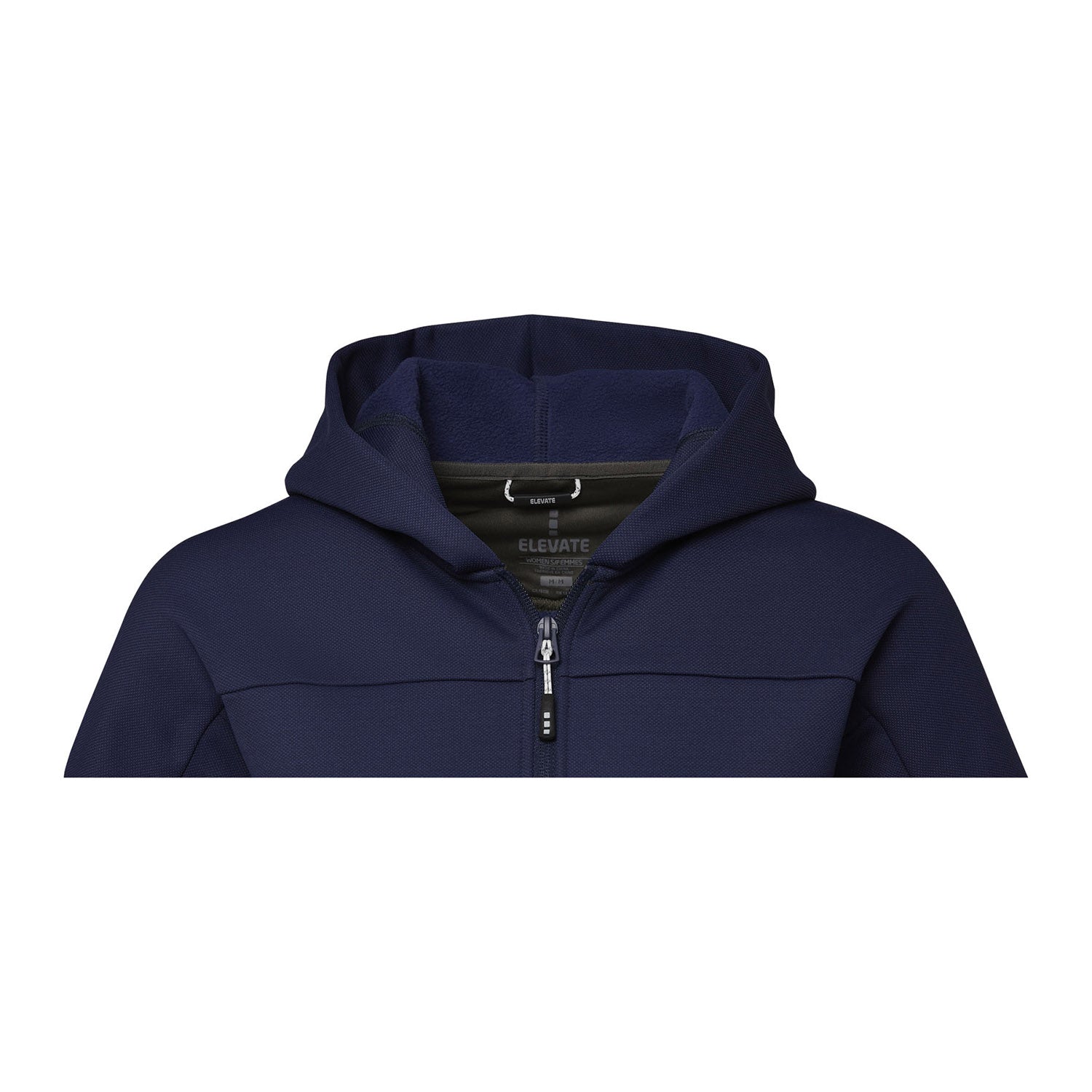 Nubia stickad damjacka med hel dragkedja