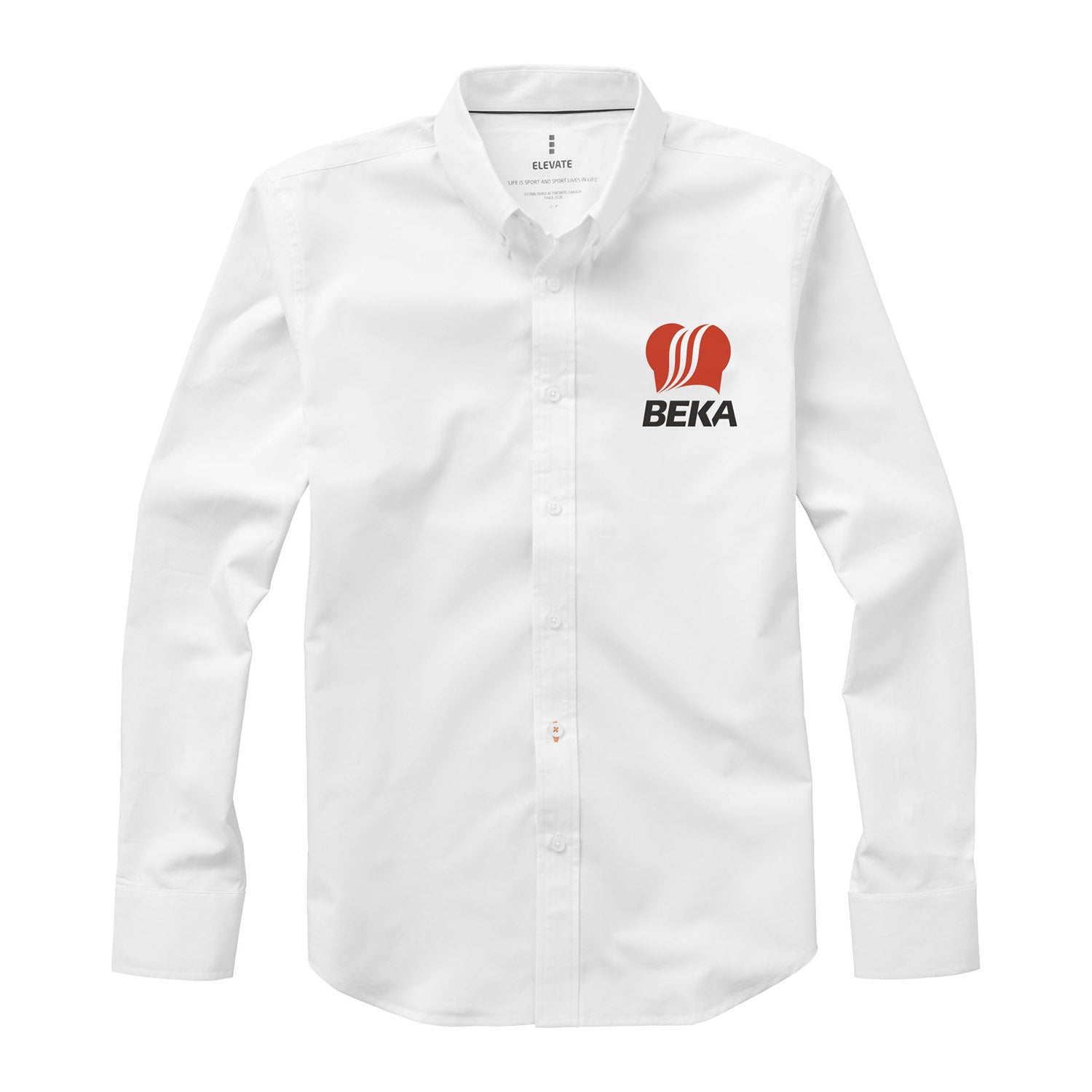 Vaillant långärmad oxfordskjorta män