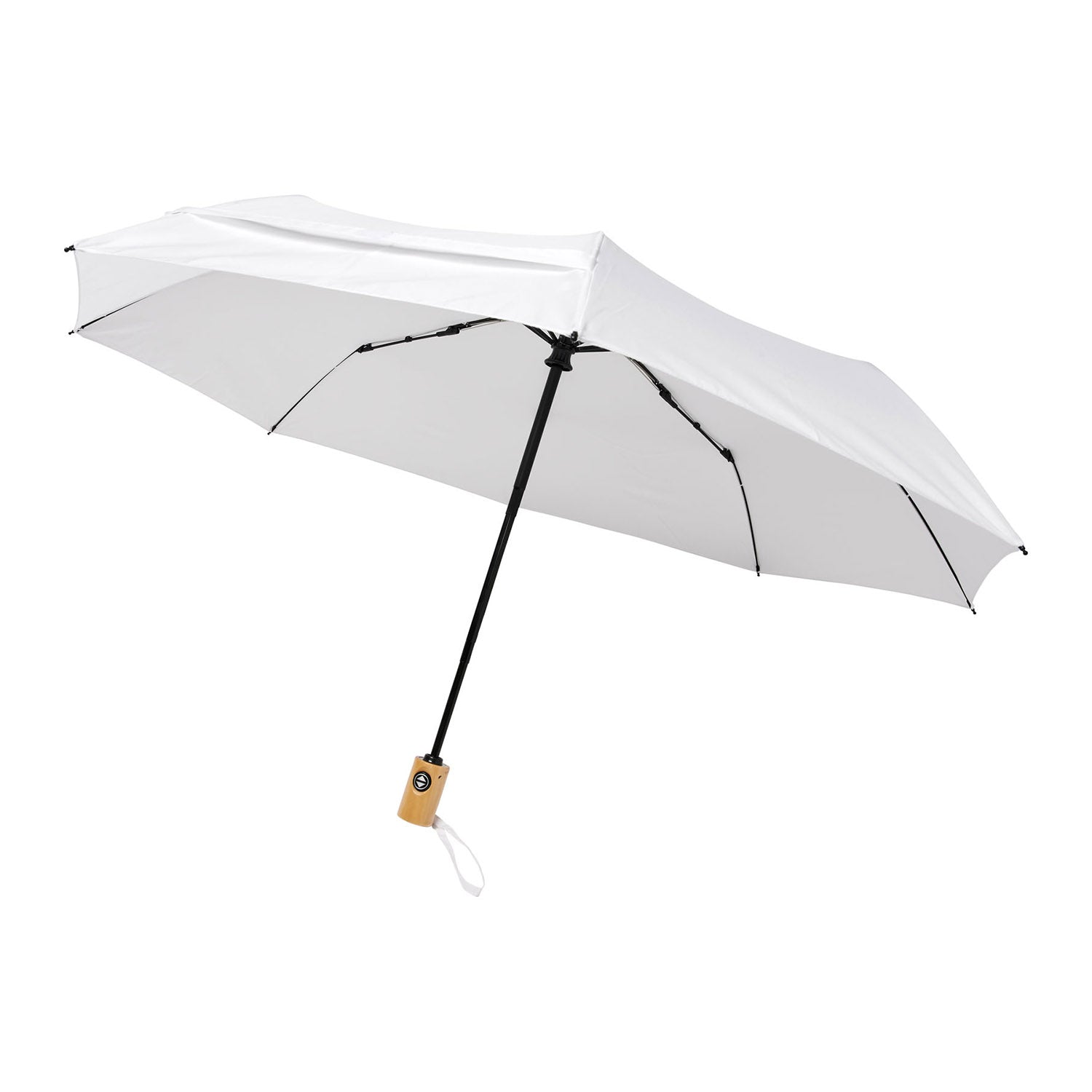 Bo 21" hopfällbart automatiskt paraply i återvunnen PET