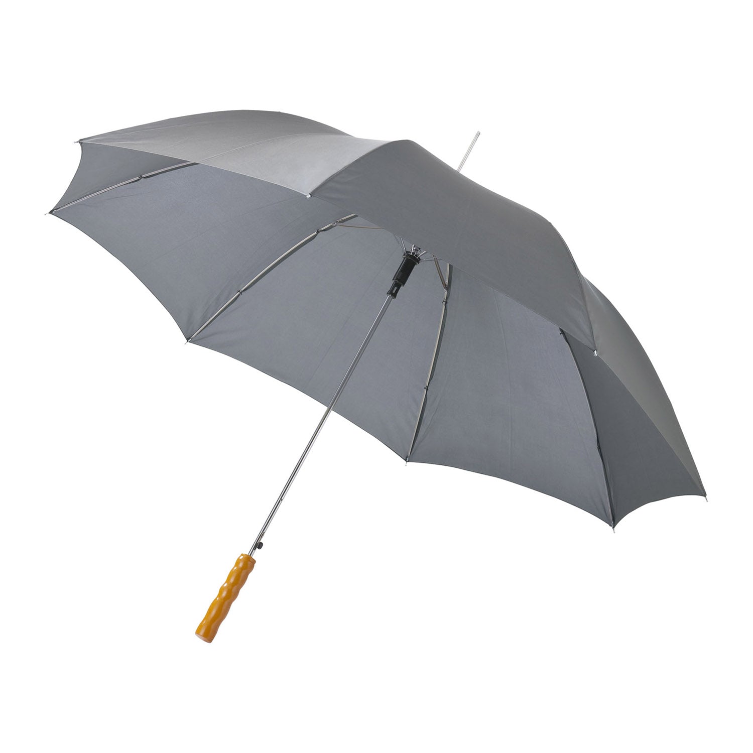 Lisa 23" automatiskt paraply med trähandtag