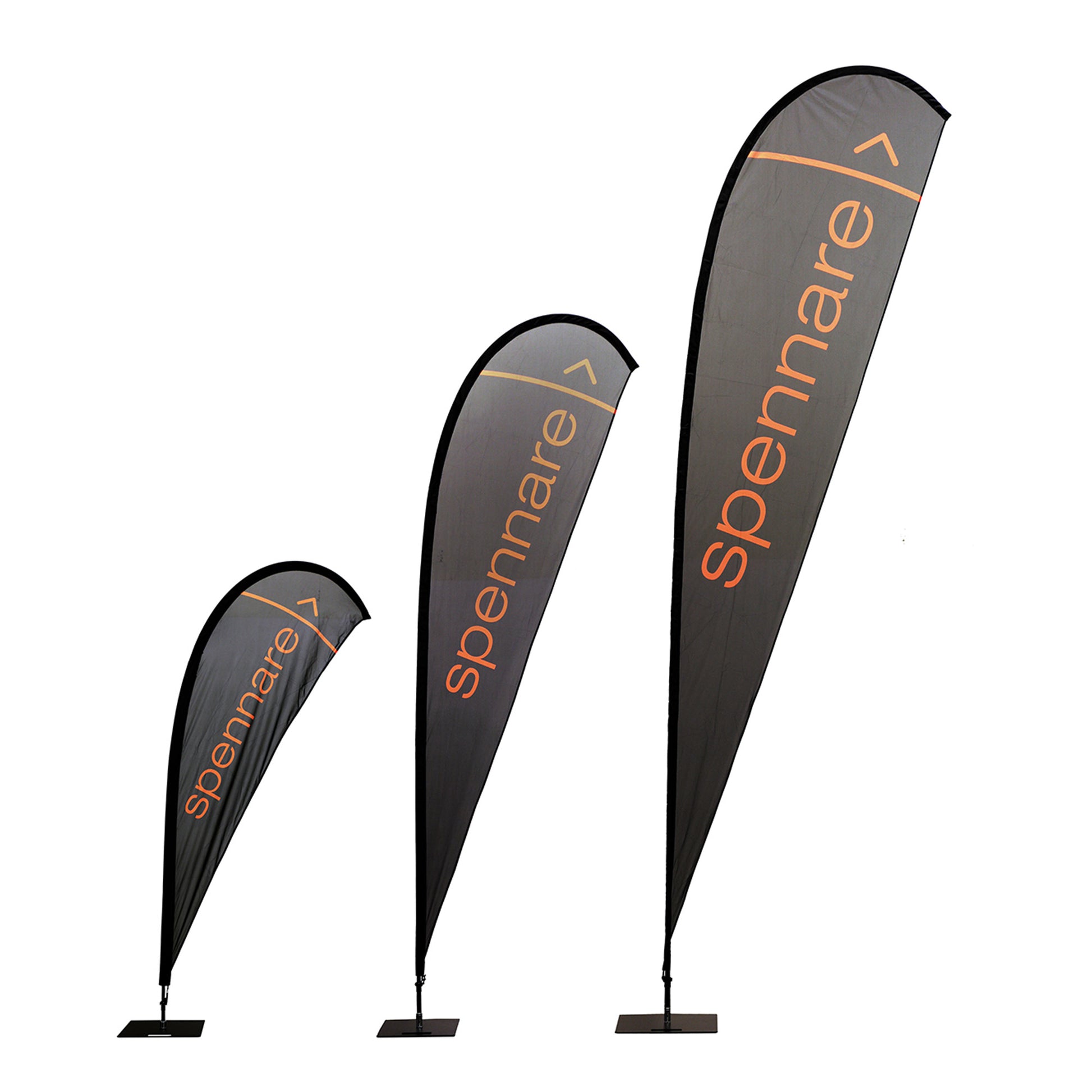 Beachflagga Droppe Liten