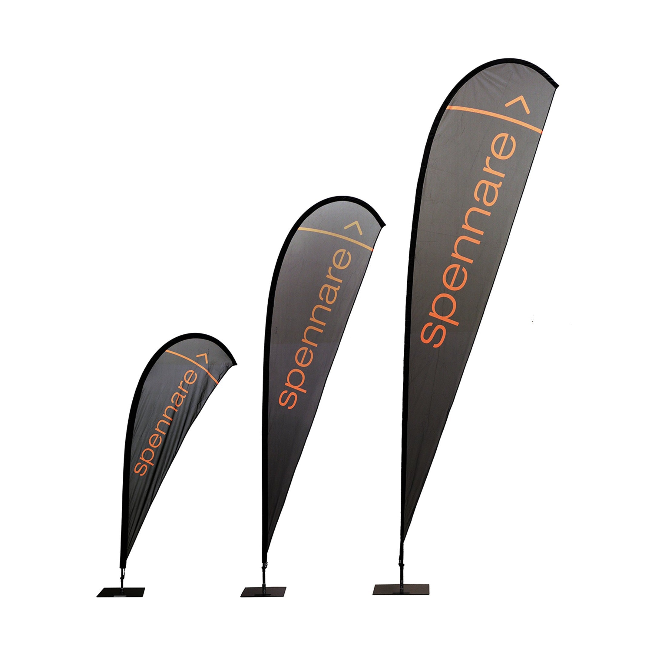 Beachflagga Droppe Liten