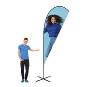 Beachflagga droppe Medium