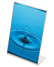 Akryl Menyhållare, L-ställ