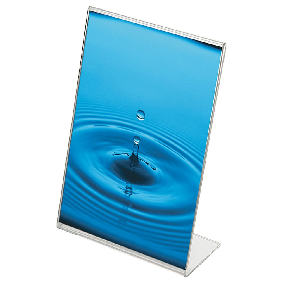 Akryl Menyhållare, L-ställ