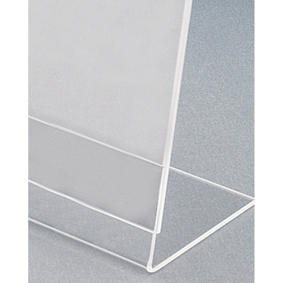 Akryl Menyhållare, L-ställ