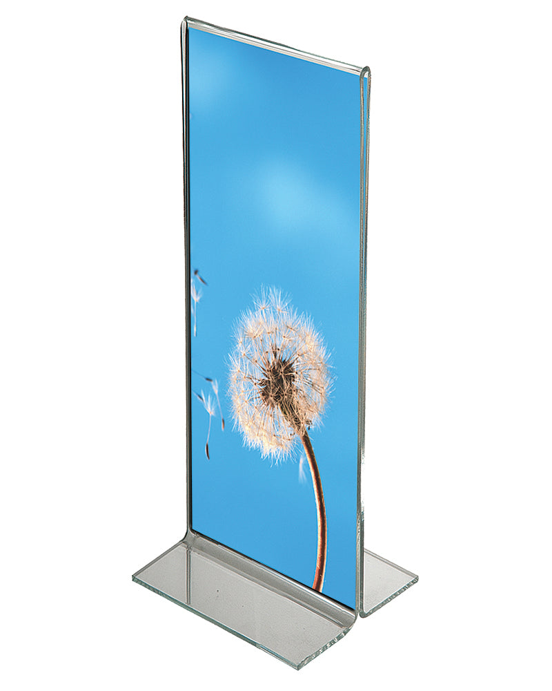 Akryl Menyhållare, T-ställ