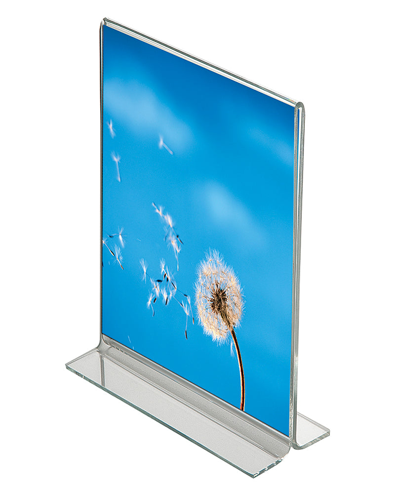 Akryl Menyhållare, T-ställ