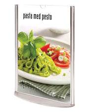 Akryl Menyställ Oval