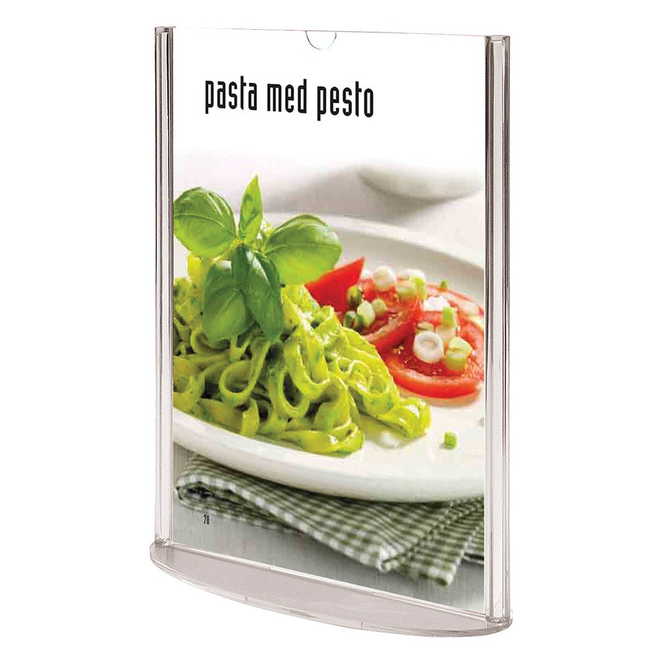 Akryl Menyställ Oval