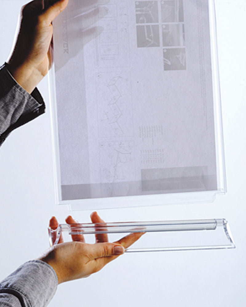Akryl Menyställ Rakt