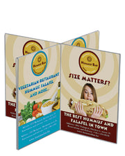 Cross Menuholder acrylic