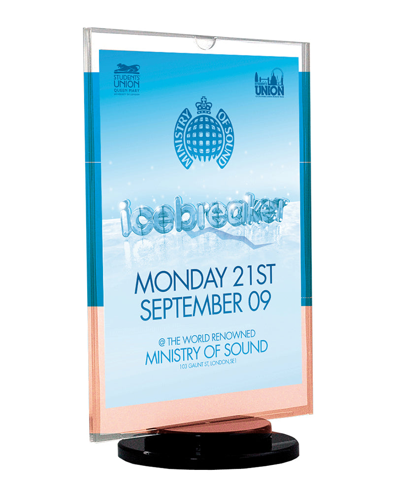 Acrylic Spin Menuholder