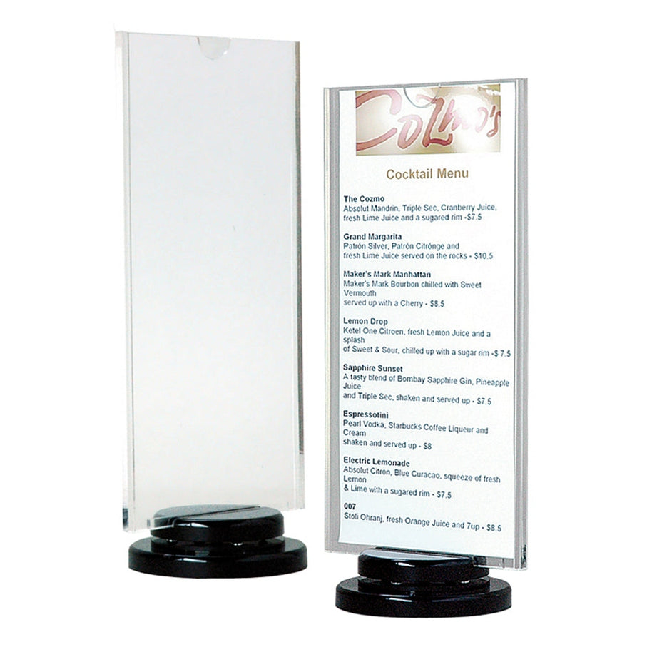Acrylic Spin Menuholder – alternativ vy