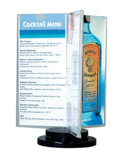 Acrylic Spin Menuholder