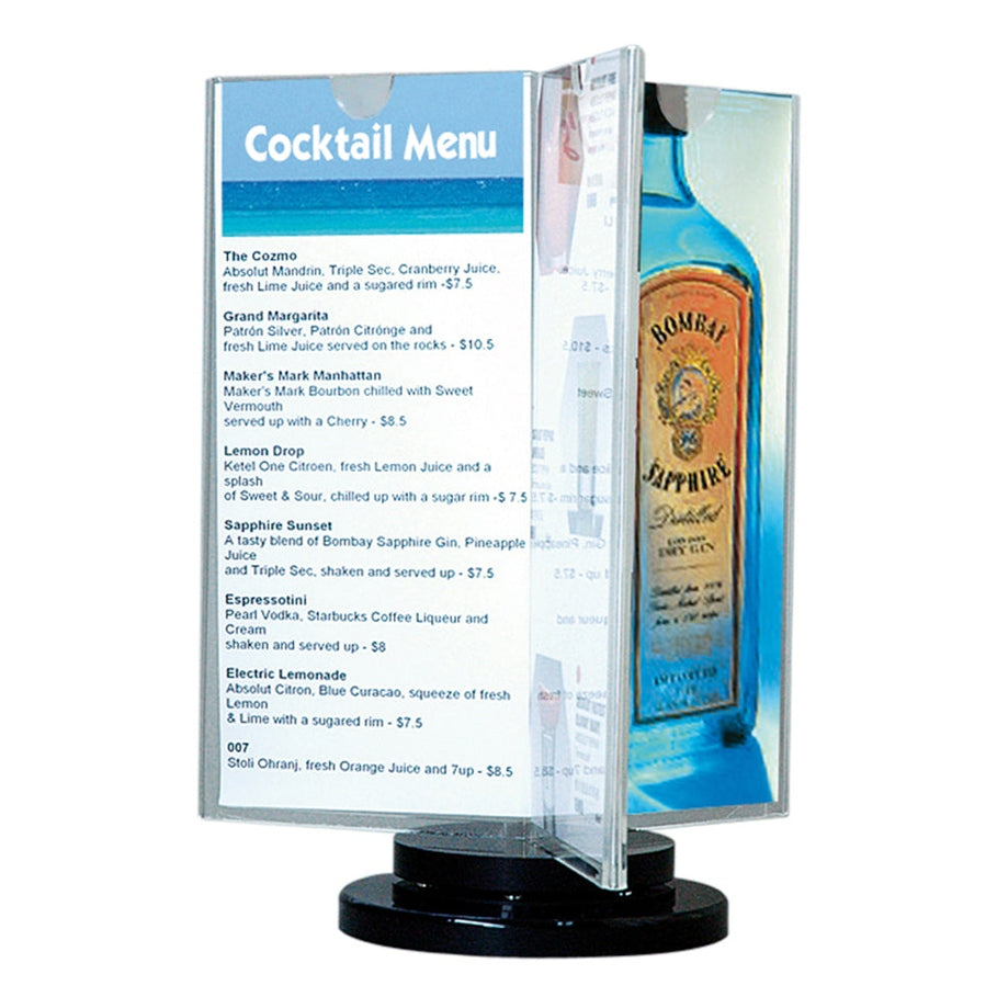 Acrylic Spin Menuholder