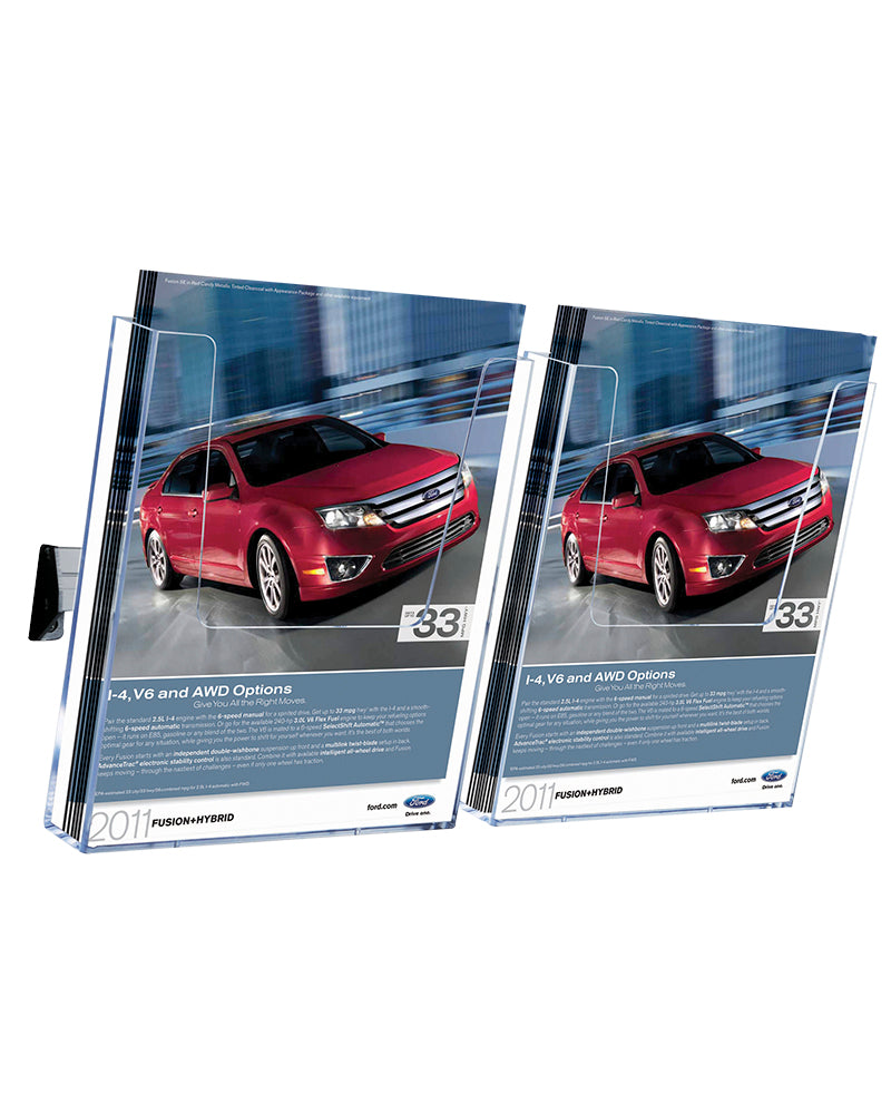 Broschyrställvägg - Alu/Akryl