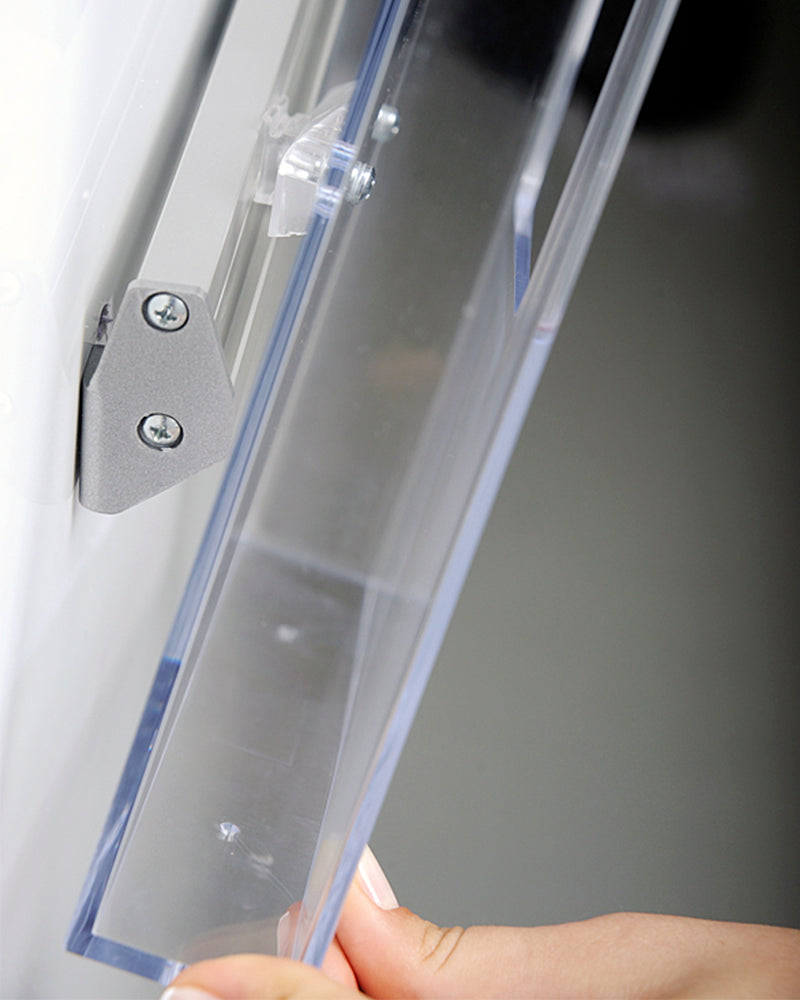 Broschyrställvägg - Alu/Akryl