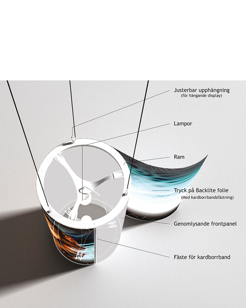 Lumaine, Advertiser - Hanging