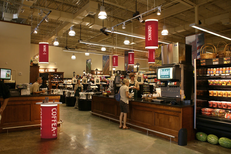 Aluframe & backlite podium