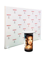 Aluframe & backlite podium