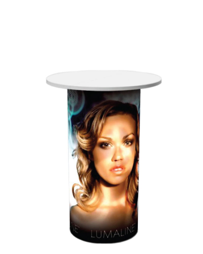 Aluframe & backlite podium