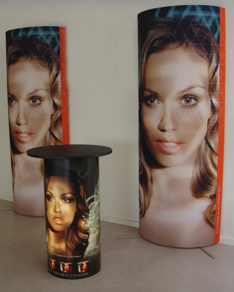 flex display half Circle