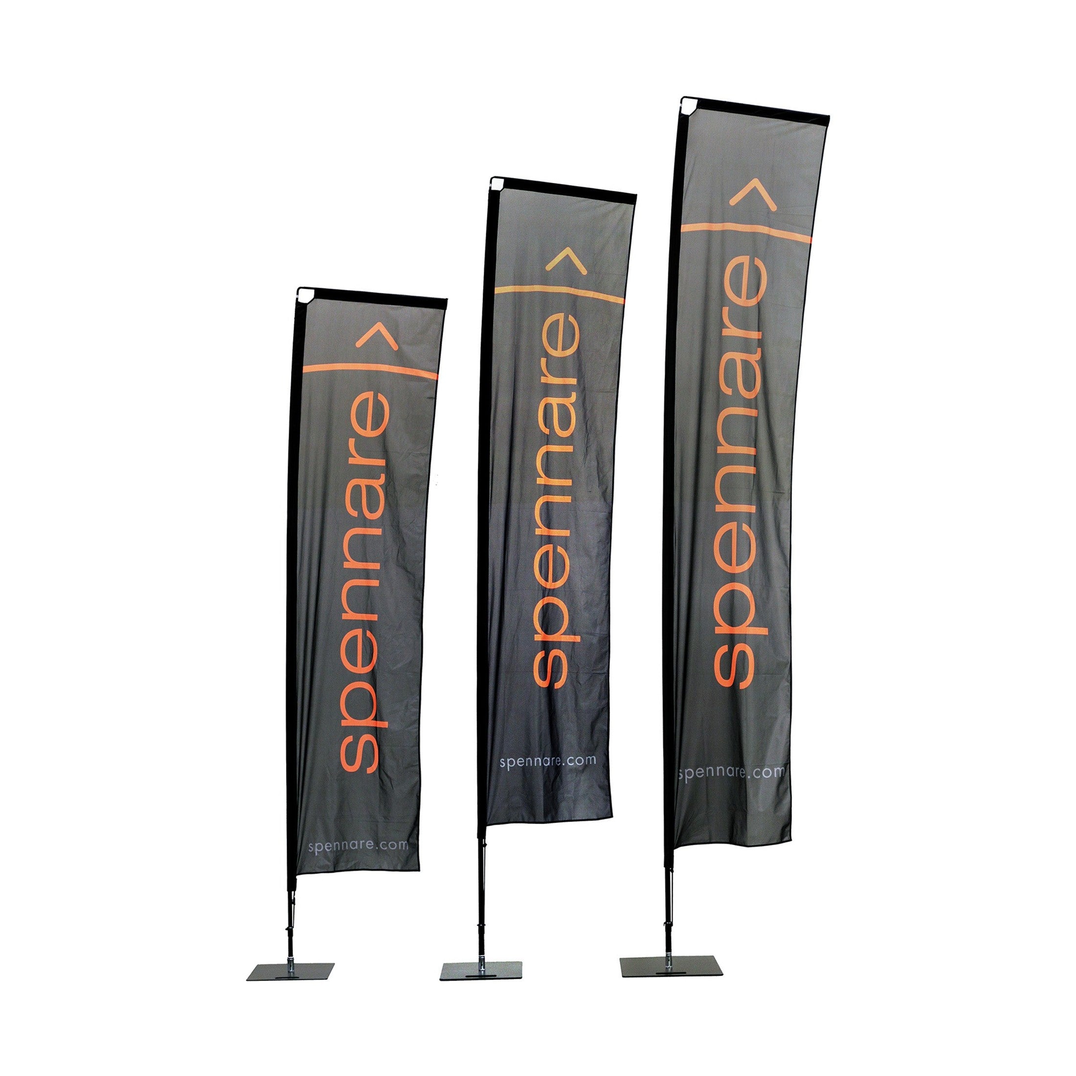 Rektangulär Beachflagga Liten – beachflag / strandflagga utomhus – produktvy 8