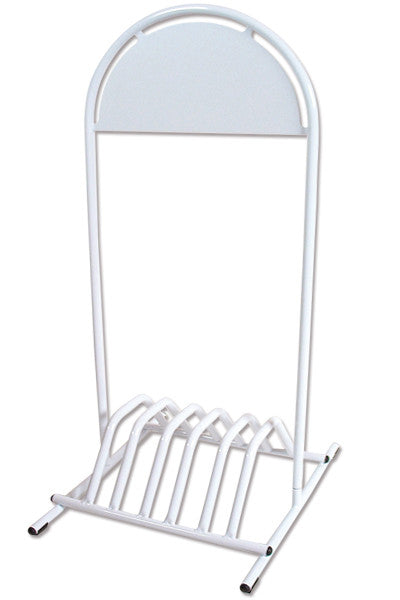 Trottoarpratare med Cykelställ