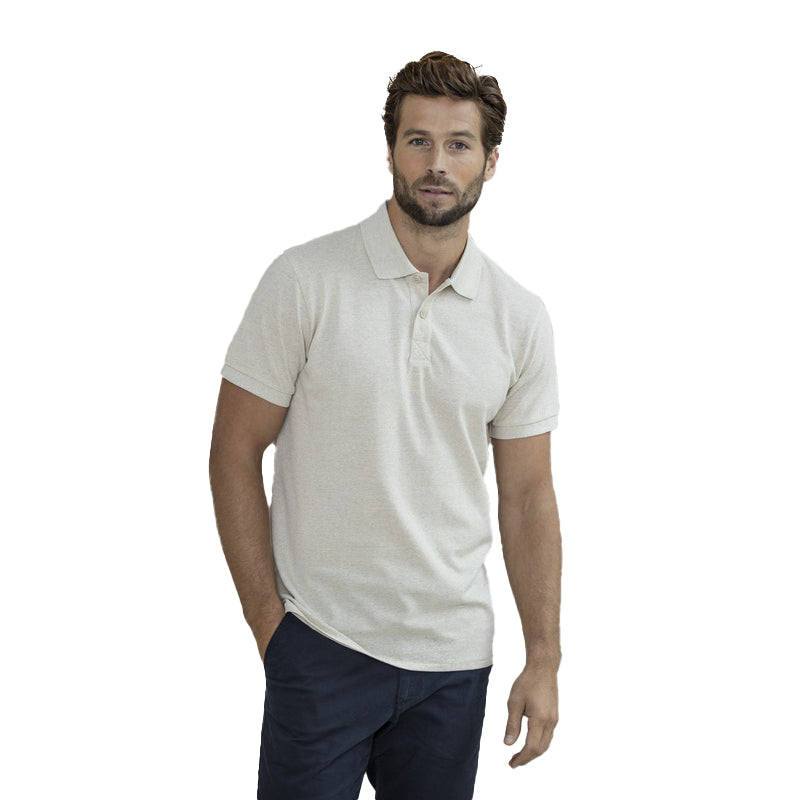 Emerald kortärmad unisex piké i Aware™-återvunnet material