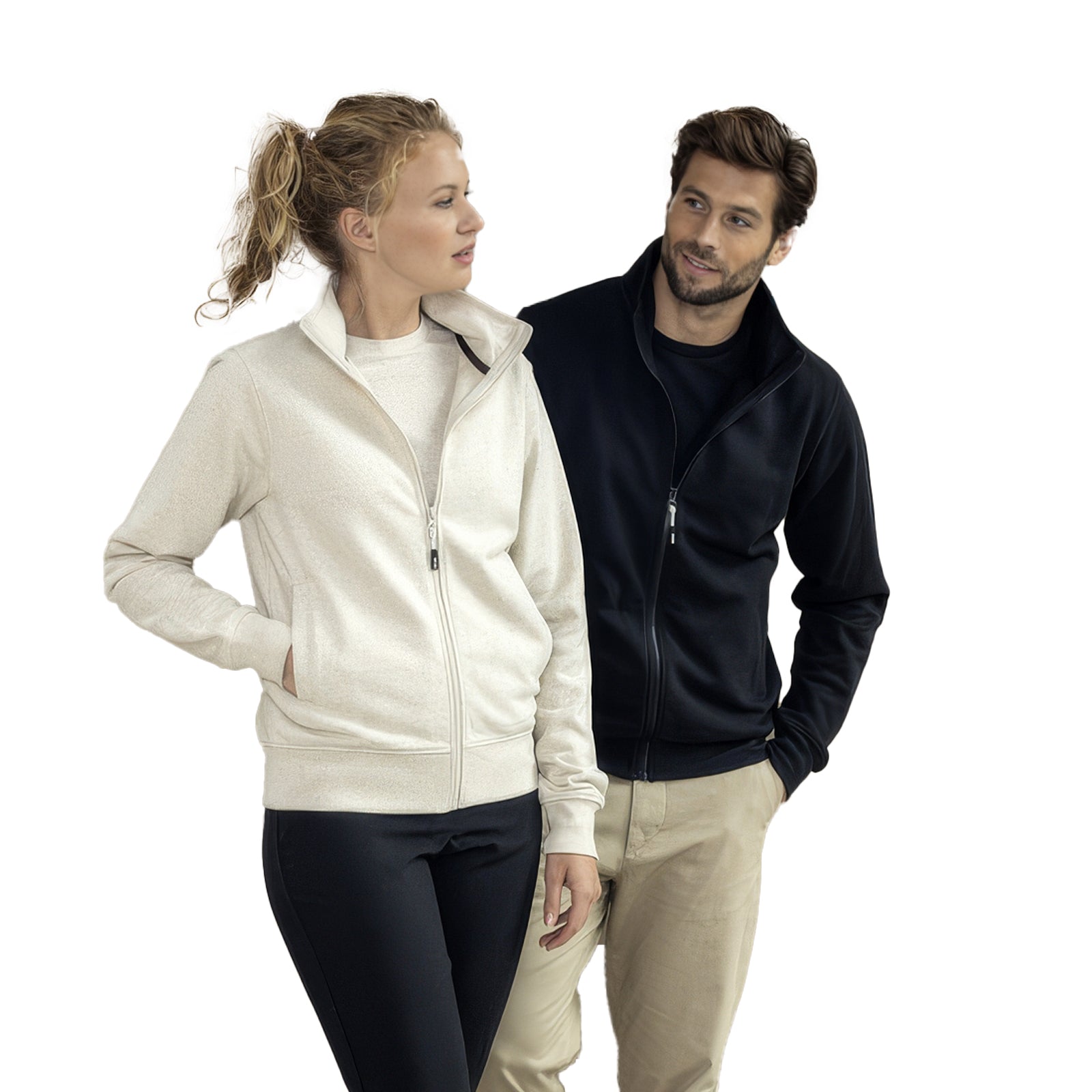 Galena unisextröja med hel dragkedja av Aware™-återvunnet material