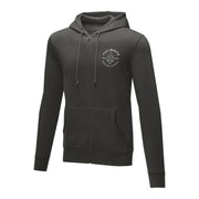 Theron hoodie med dragkedja herr