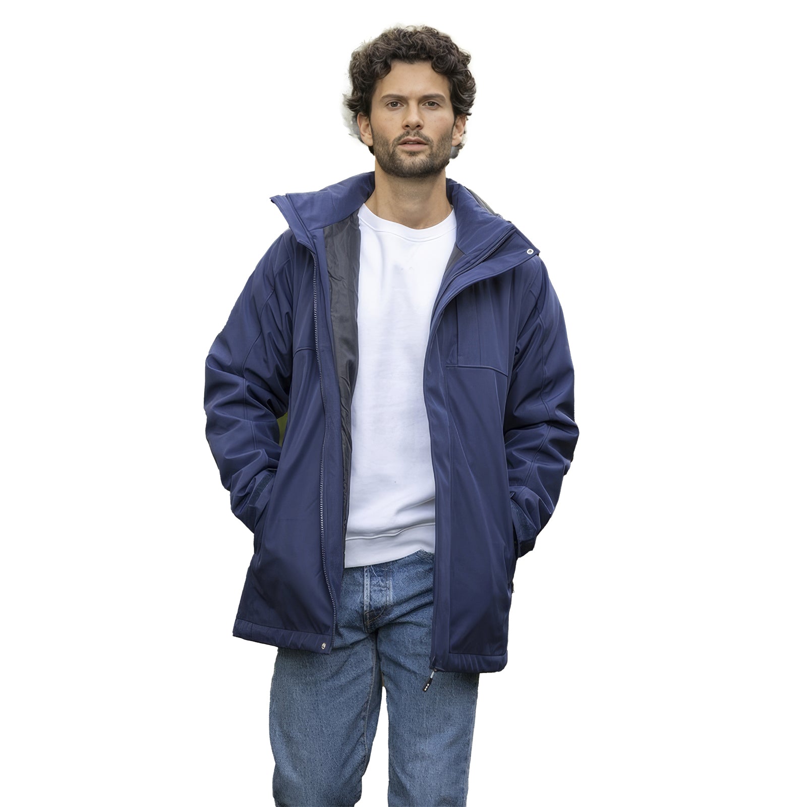 Hardy isolerad herrparkas