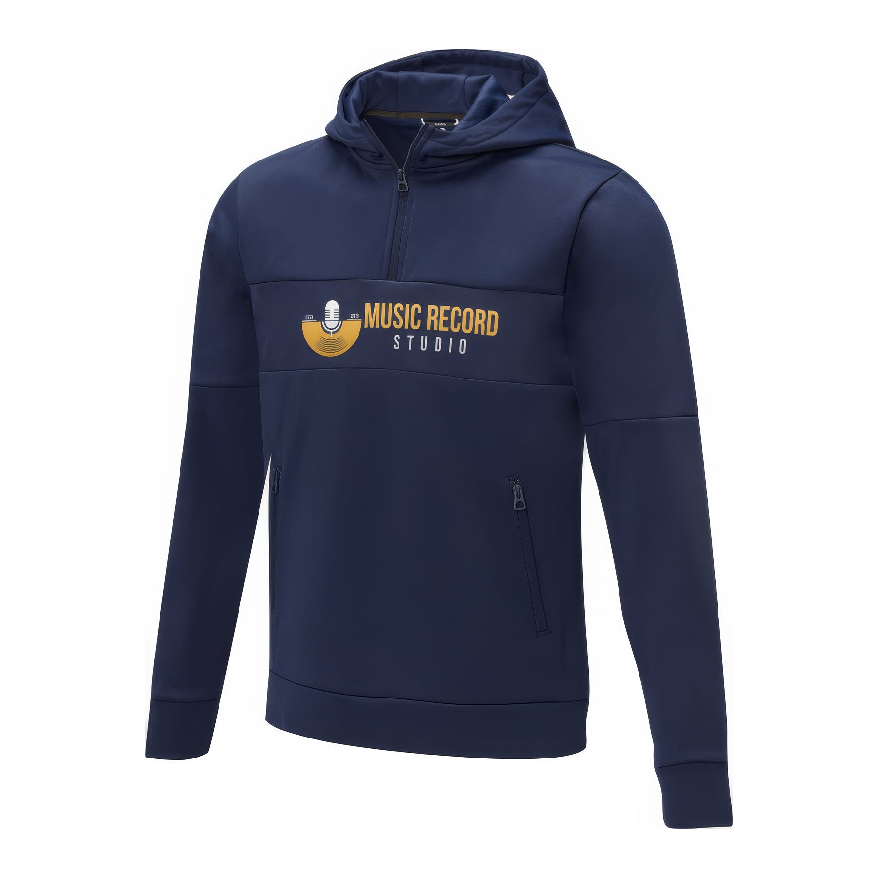 Sayan herranorak med huva och halv dragkedja