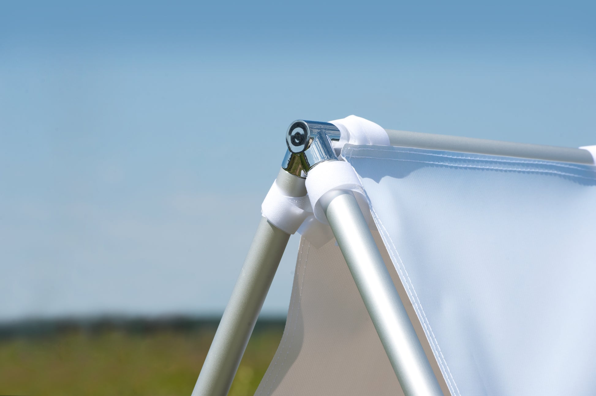 Banderoll med Alu A-ställ