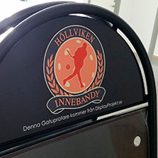 Gatupratare topsign/ med toppskylt