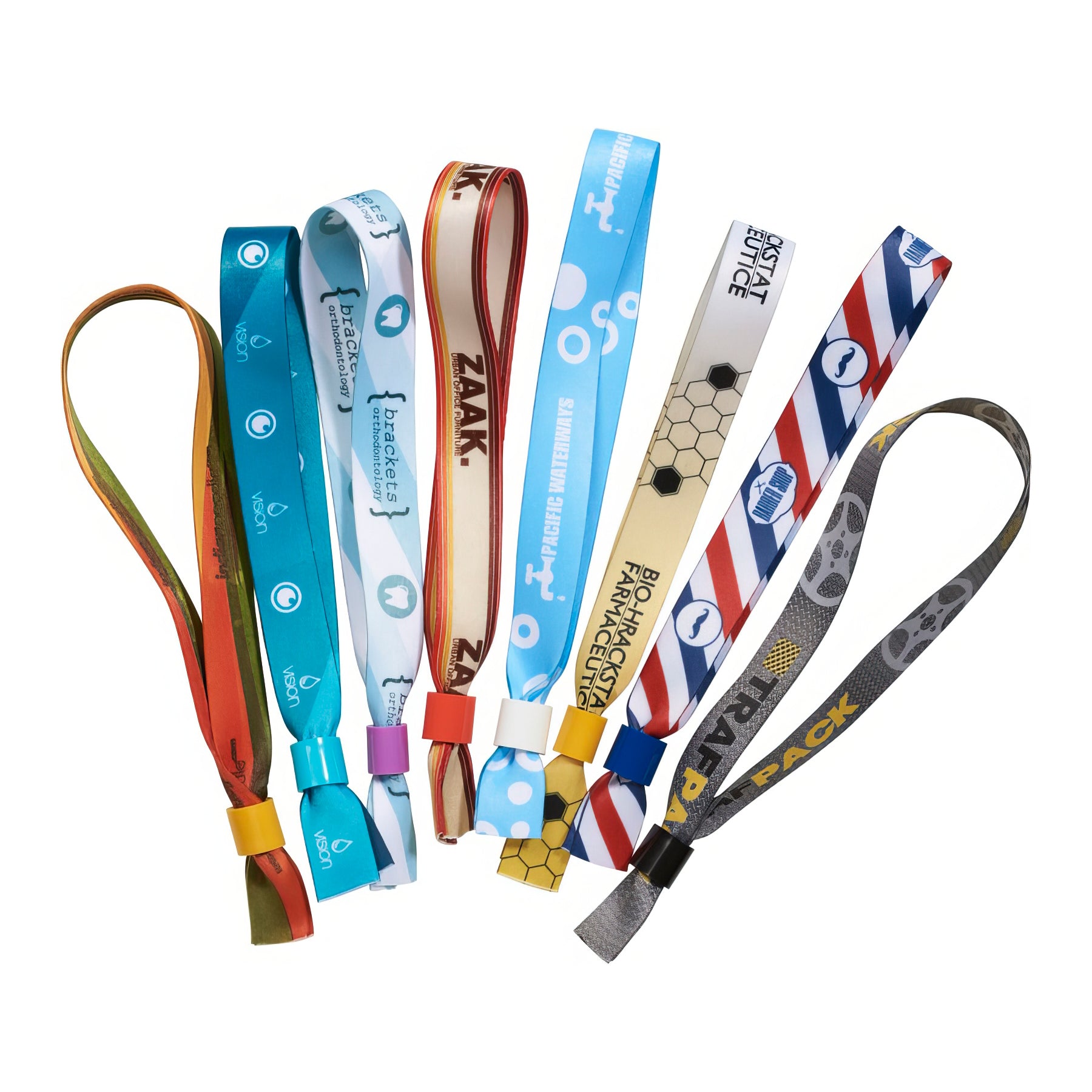 El sublimerat festivalband - plastspänne