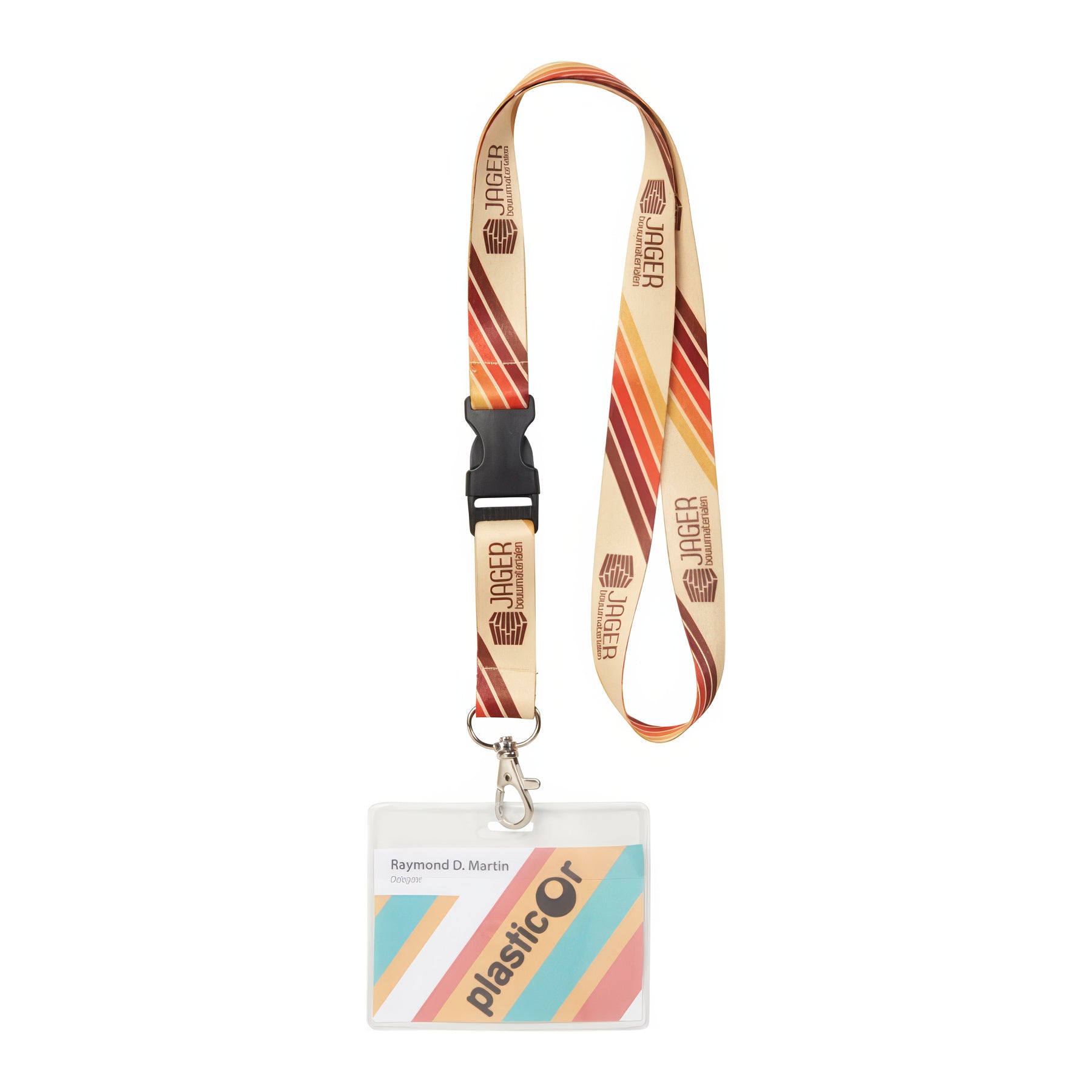 Logoband Bucks med spänne fram