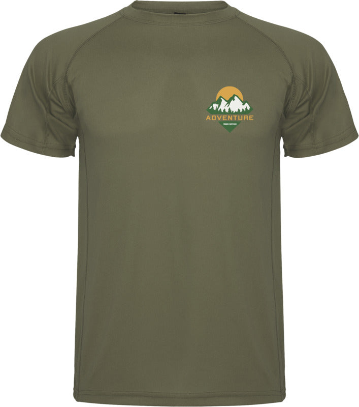 Montecarlo kortärmad sport-T-shirt för herr