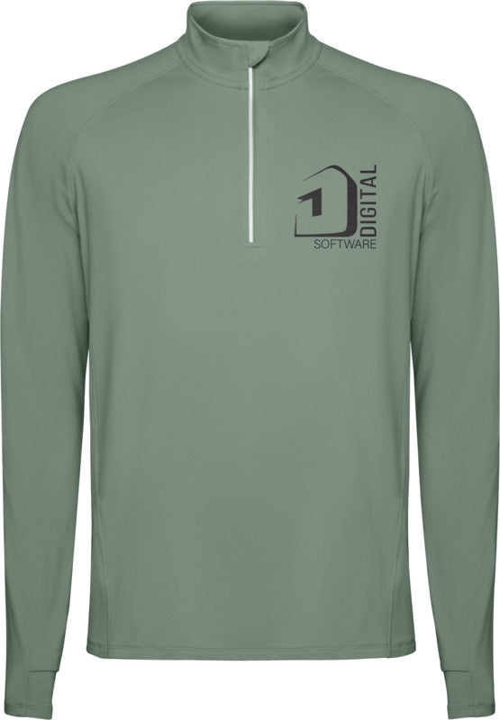 Estambul funktionströja med halv dragkedja för herr