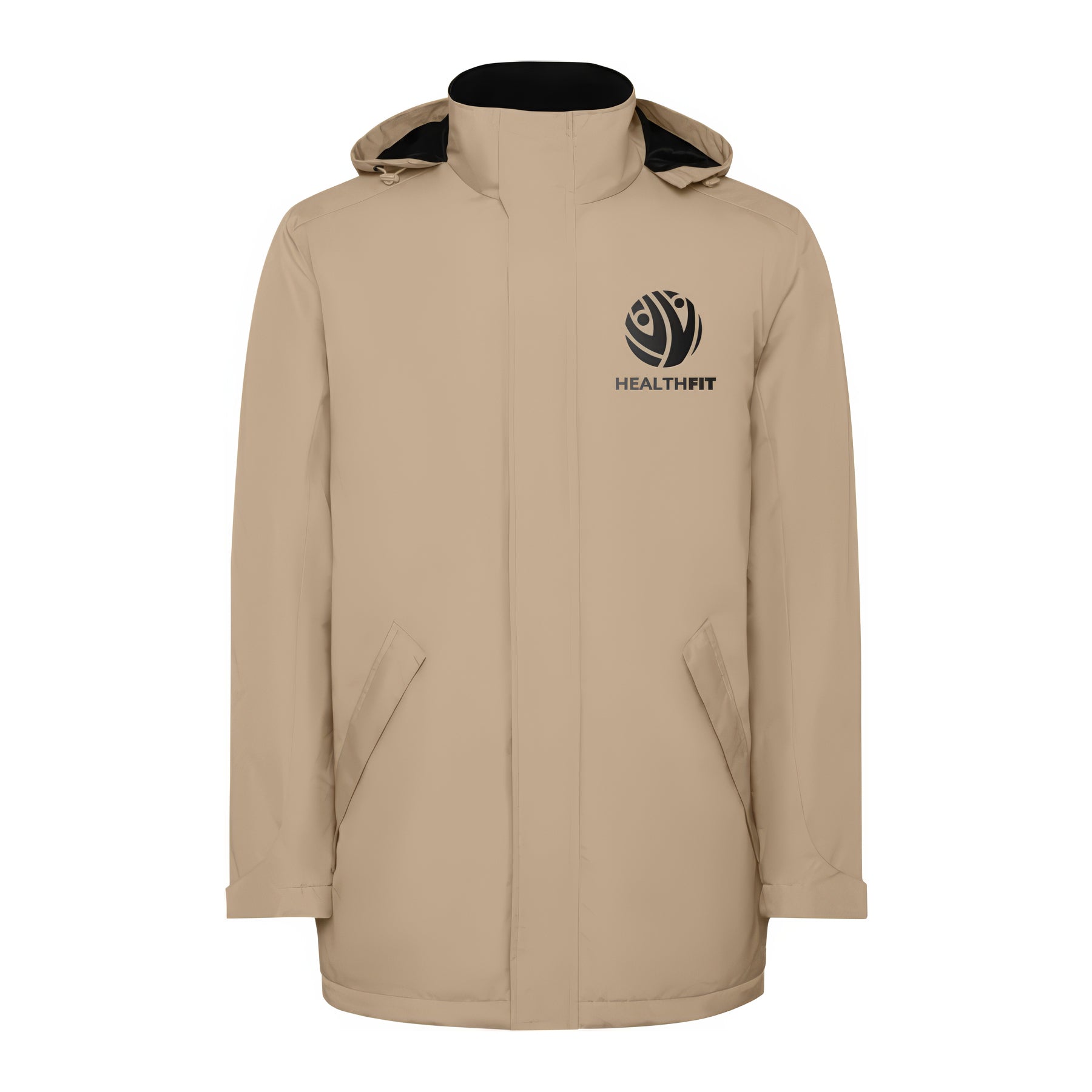 America fodrad parkasjacka för herr