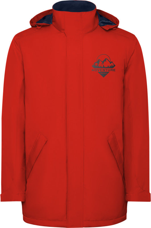 America fodrad parkasjacka för herr