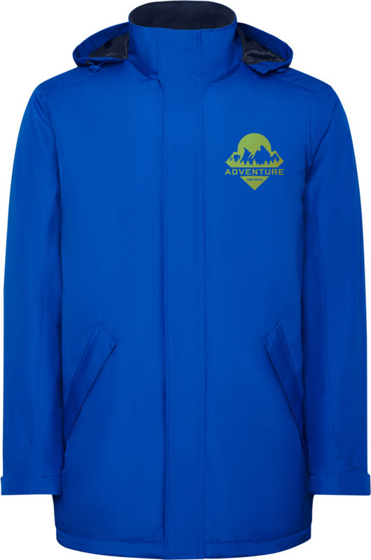 America fodrad parkasjacka för herr